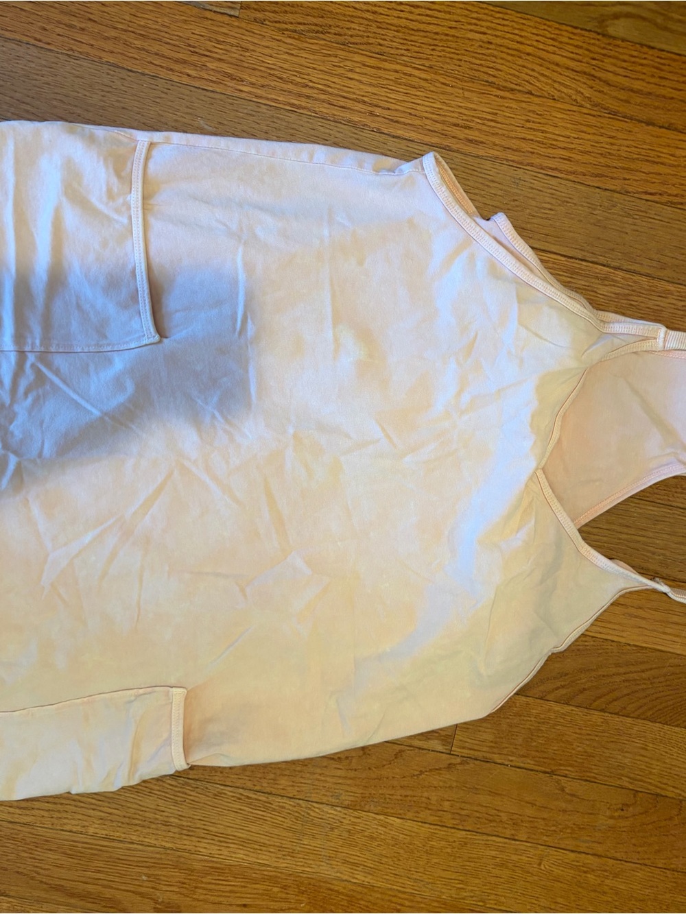 Free People Peach Slip Dress with Pockets - Picture 3 of 3